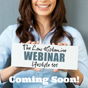 low histamine 101 webinar