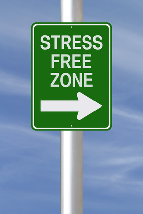 Stress Free Zone sign