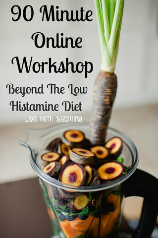 carrots in a vitamix online workshop text beyond the low histamine diet live with yasmina
